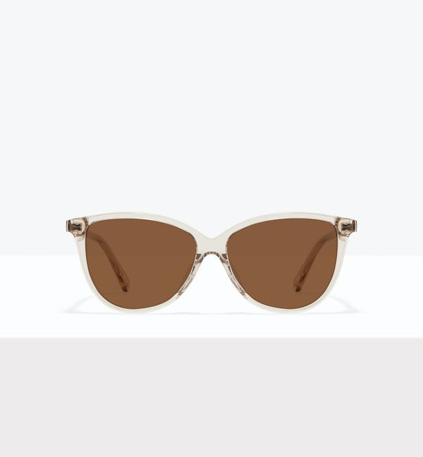 Harmony Gradient White - Prescription Sunglasses by BonLook